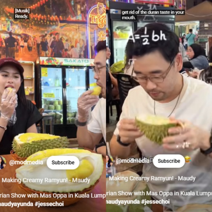 **Mukbang Durian Musang King di Malaysia, Maudy Ayunda dan Suami Beri Nilai Beda: Nikmati Rasa Spesial Ini!**