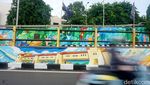 Warna-Warni Mural di Gubeng Surabaya