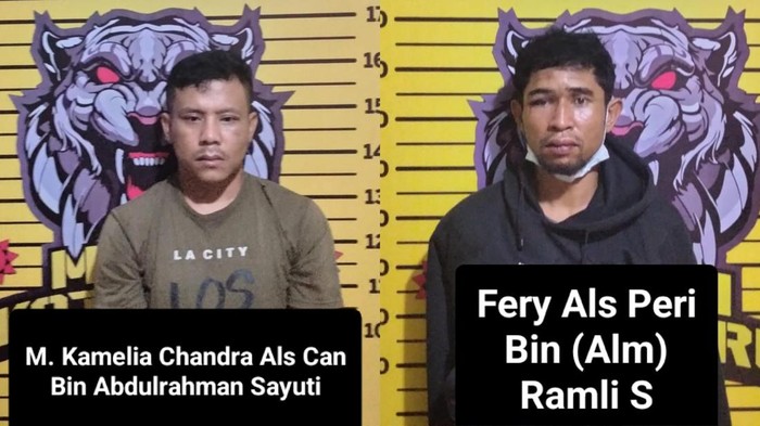 Polisi Tangkap Komplotan Pencuri 25 Motor di Jambi, Ini Tampangnya
