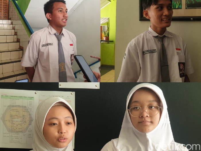 Peserta TKA SMAN 78 Jakarta.