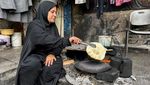 Potret Perempuan Palestina Bertahan Hidup di Kamp Gaza di Tengah Gencatan Senjata