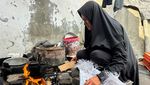 Potret Perempuan Palestina Bertahan Hidup di Kamp Gaza di Tengah Gencatan Senjata