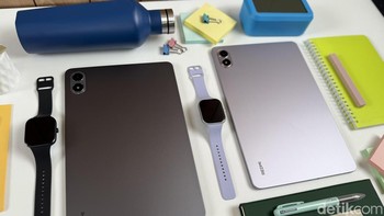 Redmi Pad 2 Pro diotaki chipset Snapdragon 7s Gen 4 dengan RAM 8GB dan memori internal 256GB. Xiaomi menyediakan slot microSD hingga 2TB untuk menambah kapasitas penyimpanan. Foto: Virgina Maulita Putri/detikINET