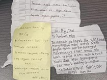 Siswa Penerima MBG Pangkalpinang Kirim Surat Cinta dan Request Menu
