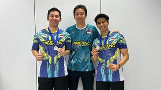 Campur Aduk Perasaan Sabar/Reza Usai Jadi Runner-up Hylo Open 2025