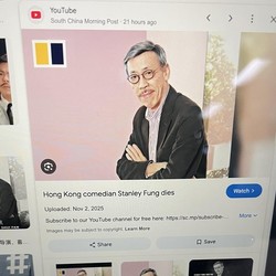 Aktor Senior Hong Kong Stanley Fung Meninggal di Usia 81 Tahun