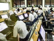 Suasana Hari Pertama Tes Kemampuan Akademik 2025 di SMAN 78 Jakarta