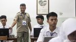Suasana Hari Pertama Tes Kemampuan Akademik 2025 di SMAN 78 Jakarta