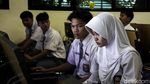 Suasana Hari Pertama Tes Kemampuan Akademik 2025 di SMAN 78 Jakarta