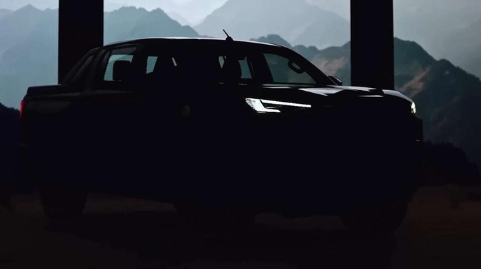 Teaser Toyota Hilux terbaru