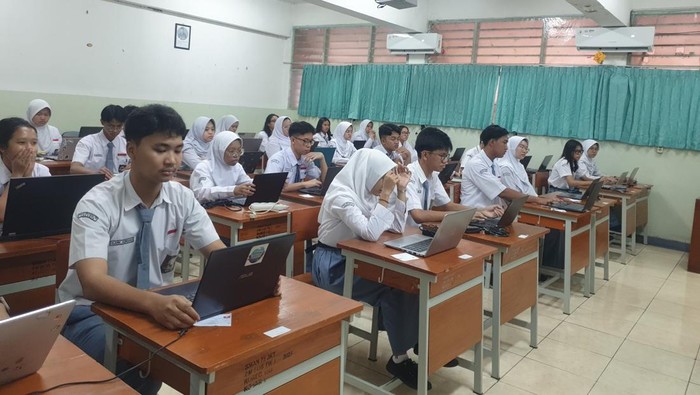 TKA di SMAN 78 Jakarta Barat, Senin (3/11/2025)