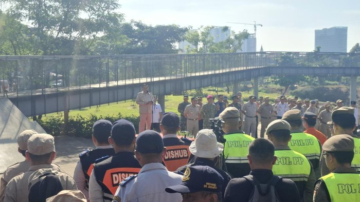 Apel siaga musim hujan di Lebak Bulus (Belia/detikcom)