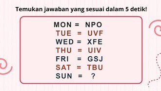 Punya IQ Tinggi Nggak Cuma Ngaku, tapi Buktikan Juga dengan Jawab 5 Soal Logika Ini!