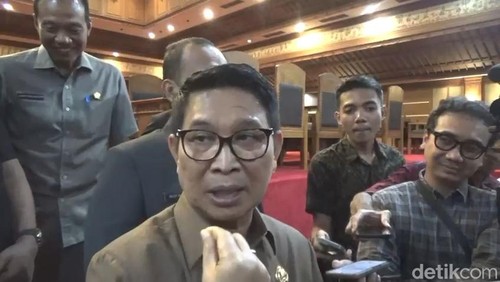 Bupati Badung I Wayan Adi Arnawa, Selasa (4/11/2025). (Agus Eka/detikBali)