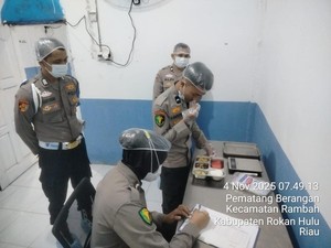 SPPG Polres Rohul Awasi Ketat Distribusi MBG, Menu Diuji Organoleptik