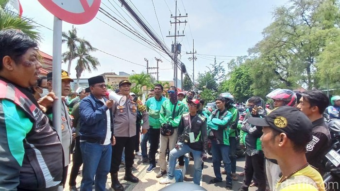 Demo ojol Pasuruan