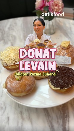 Video: Donat Levain Buatan Rozma Suhardi yang Aman untuk Penderita GERD