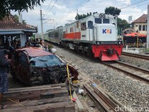 5 Korban Laka Maut KA Bangunkarta Vs Mobil-Motor di Prambanan Masih Dirawat