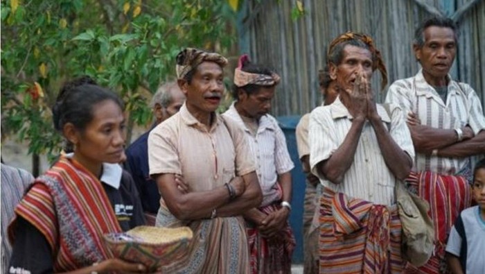 Ilustrasi masyarakat Suku Boti di Pulau Timor, NTT. (Dok. Wardy Nubatonis)