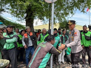 Kapolres Pasuruan Kota Pastikan Aksi Ojol Berjalan Aman dan Damai