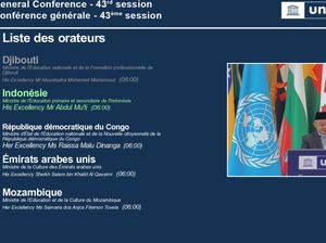 Mendikdasmen di UNESCO: Paparkan Kebijakan Prioritas-Bahas Pelajar dan Guru Palestina