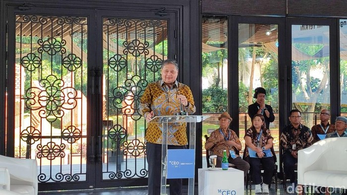 Menteri Koordinator Bidang Perekonomian, Airlangga Hartarto