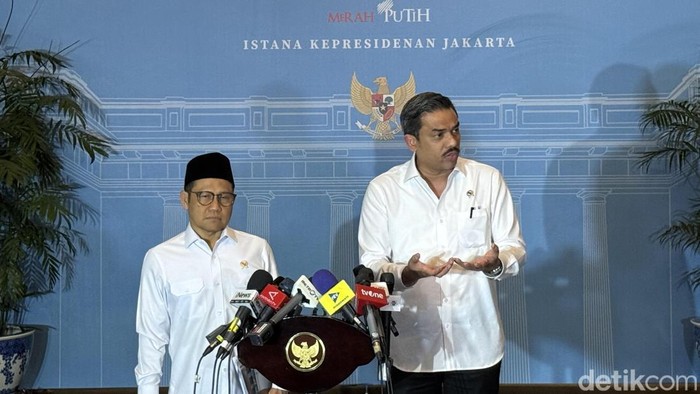 Menteri UMKM Maman Abdurachman (Kanan) (Eva/detikcom).