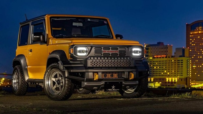 Modifikasi Suzuki Jimny dengan bodykit buatan ILL Garage