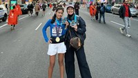 Namira Adjani saat ini berusia 25 tahun. Ia memulai maraton karena terinspirasi ibunya. (Foto: dok Instagram namiradjani)
