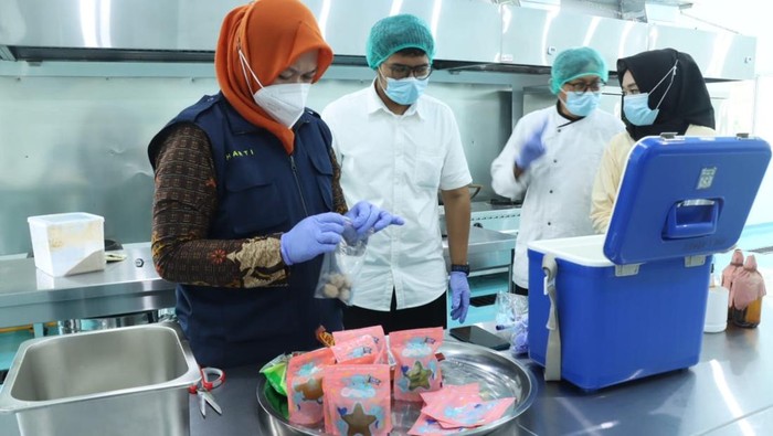 Pengujian Menu MBG SPPG Polresta Banyumas, Selasa (4/11/2025).