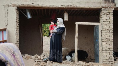 Potret Duka Warga Samangan Usai Gempa Guncang Afghanistan