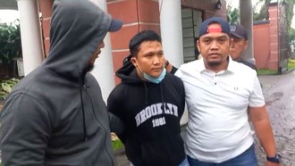 Detik-detik Preman Pemalak Pedagang di Ciputat Dibekuk Polisi