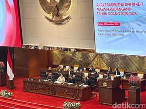 DPR Bersidang Lagi Usai Reses, 279 Anggota Dewan Hadiri Rapat Paripurna