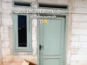 Rumah Viral: Luarnya Sederhana dari Batako, Begitu Masuk Bikin Melongo!