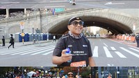 Saykoji menerima banyak ucapan selamat dari netizen setelah menaklukkan New York Marathon. Selamat my bro, komen Asri Welas. Congrats kak, you rock, komen Gisel. (Foto: dok Instagram saykoji)