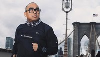 Saykoji menempuh waktu maraton sejauh lebih dari 42 km selama 8 jam 38 menit. (Foto: dok Instagram saykoji)