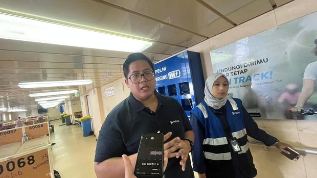 Sekretaris Perusahaan Pelni, Evan Eryanto (Rumondang/detikcom)