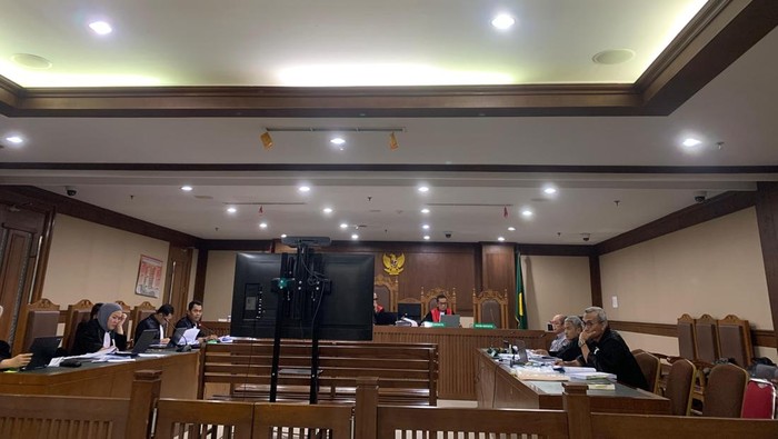 Sidang kasus Jiwasraya (Mulia/detikcom)