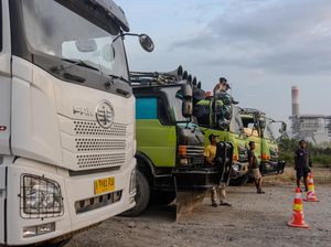Sistem Penundaan Truk Diterapkan untuk Kurangi Kepadatan Tol Cilegon Timur