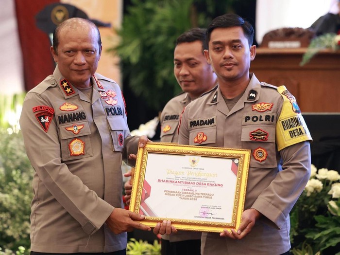Bhabinkamtibmas Polres Blitar Kota raih prestasi