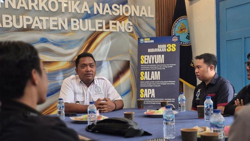 Kepala BNNK Buleleng Komang Yuda Murdianto.