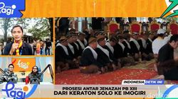 Video: Prosesi Antar Jenazah PB XIII dari Keraton Solo ke Imogiri