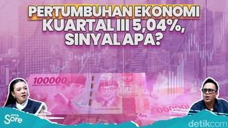 Pertumbuhan Ekonomi Kuartal III 5,04%, Stimulus Dipush Lagi?