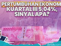 Pertumbuhan Ekonomi Kuartal III 5,04%, Stimulus Dipush Lagi?