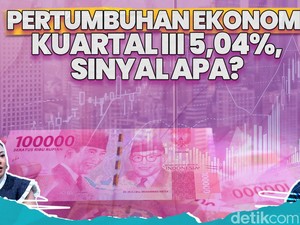 Pertumbuhan Ekonomi Kuartal III 5,04%, Stimulus Dipush Lagi?