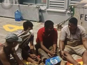 4 Warga Anambas Ditangkap APMM, Diduga Lakukan Pencurian di Rig Petronas