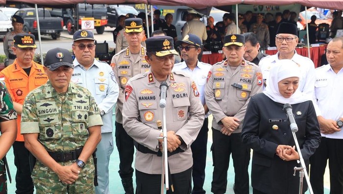 Forkopimda Jatim Gelar Apel Kesiapan Tanggap Darurat Bencana 2025