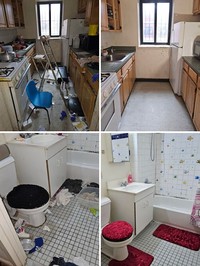 Foto Sebelum dan Sesudah Dibersihkan