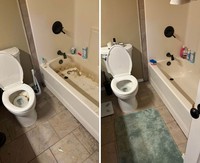 Foto Sebelum dan Sesudah Dibersihkan