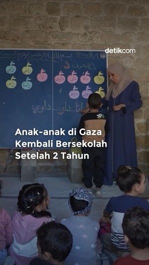 Video: Anak-anak Gaza Kembali Bersekolah